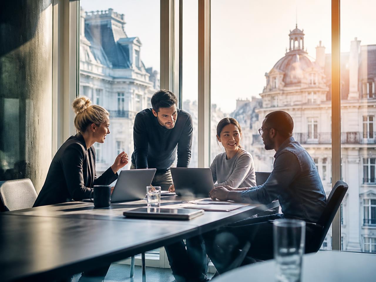 EU Commerce Partners team collaborating in a European office